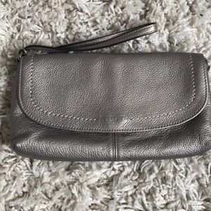 Coach Silver Clutch